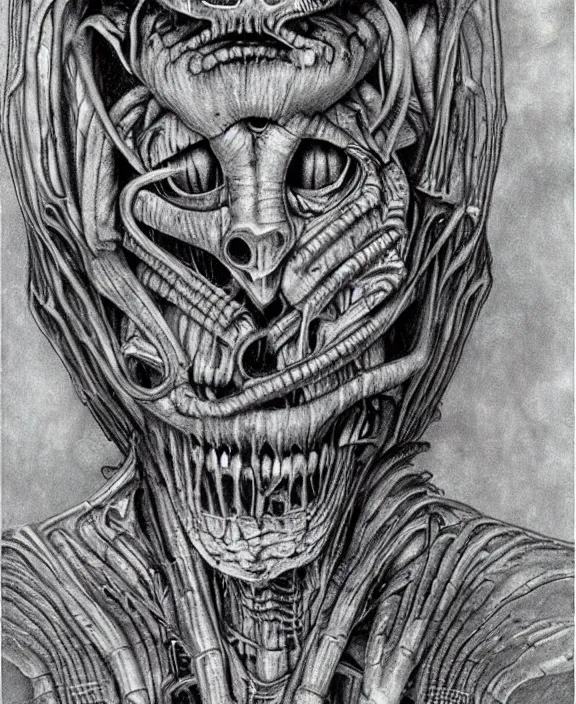 Prompt: when the impostor is sus by hr giger