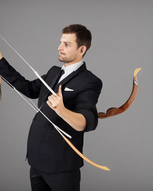 Image similar to man pointing his bow and arrow, photo, film, wallpaper