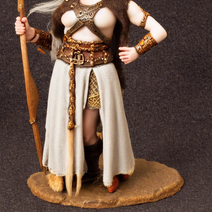 Image similar to full body photograph of a beautiful!!!! viking queen. extremely detailed. dslr. 5 0 mm.