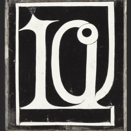 Prompt: a photo of a black and white manuscript illumination of the capital letter a