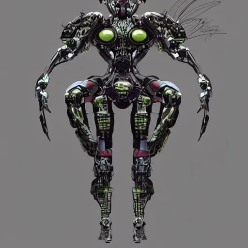 Image similar to a mech version of african medusa, with a septum piercing, very symmetrical, highly detailed, by vitaly bulgarov, by joss nizzi, by ben procter, by steve jung, concept art, quintessa, metal gear solid, transformers cinematic universe, concept art world, pinterest, artstation, unreal engine