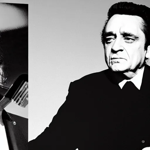 Image similar to johnny cash running for president