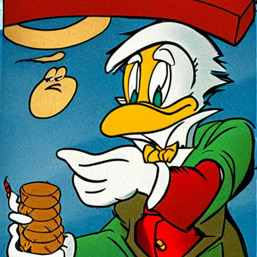 Image similar to Scrooge McDuck