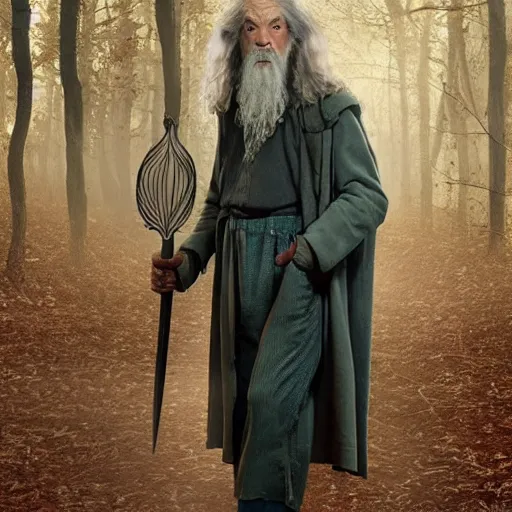 Prompt: Gandalf from Stranger Things (TV series) *n 8