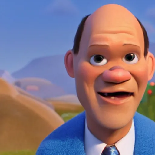 Prompt: Olaf Scholz as seen in Disney Pixar\'s Up (2009)