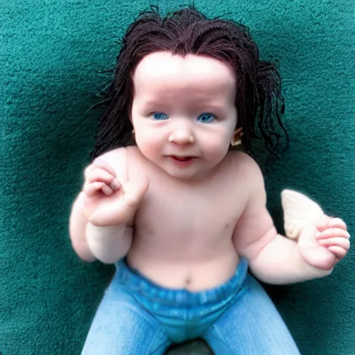 Image similar to the eraserhead baby as a full grown adult