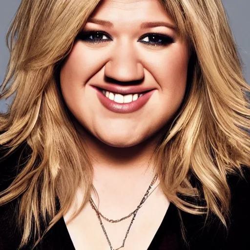 Prompt: young Kelly Clarkson's Breakaway album cover