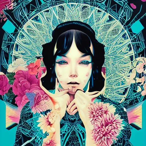 Image similar to Tristan Eaton, victo ngai, artgerm, Perfect princess