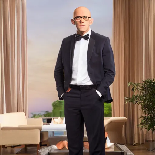 Image similar to Michel Foucault stars as the newest bachelor on the Bachelor reality show. Photographic, reality tv, high res, 4k, HD, ABC television, realistic