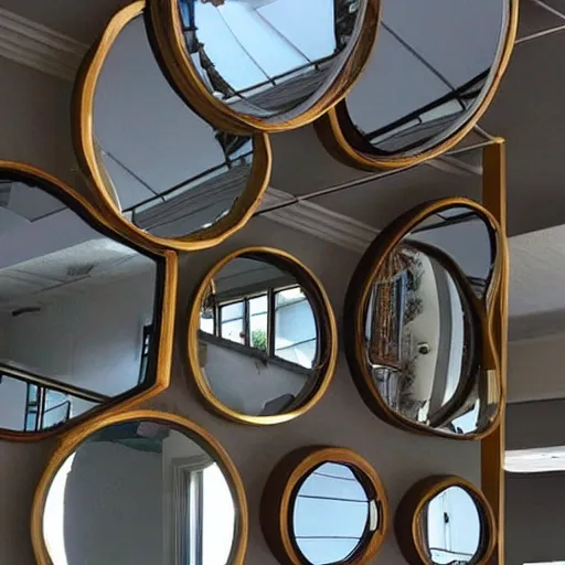 Image similar to warp mirrors