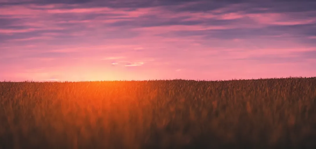 Prompt: endless field of dicks at sunset going beyond the horizon, cinematic style, atmospheric