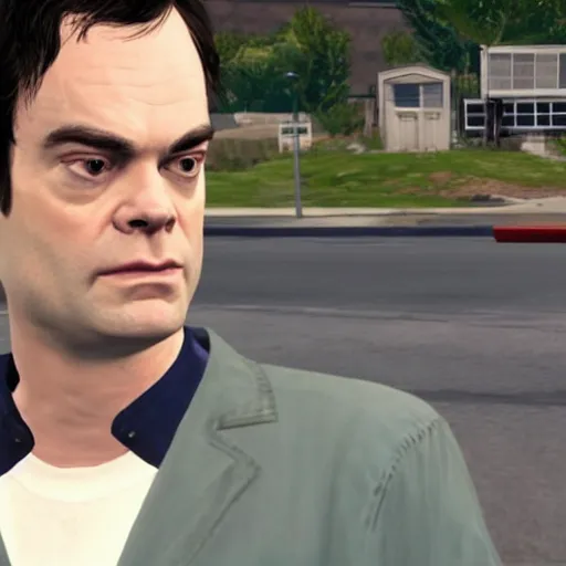 Prompt: Bill Hader in GTA