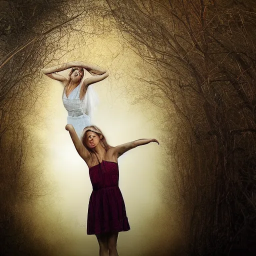 Image similar to photo of young woman by tom chambers