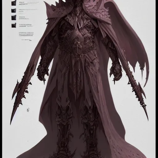 Image similar to arch lich design, character sheet, Moebius, Greg Rutkowski, Zabrocki, Karlkka, Jayison Devadas, Phuoc Quan, trending on Artstation, 8K, ultra wide angle, zenith view, pincushion lens effect.