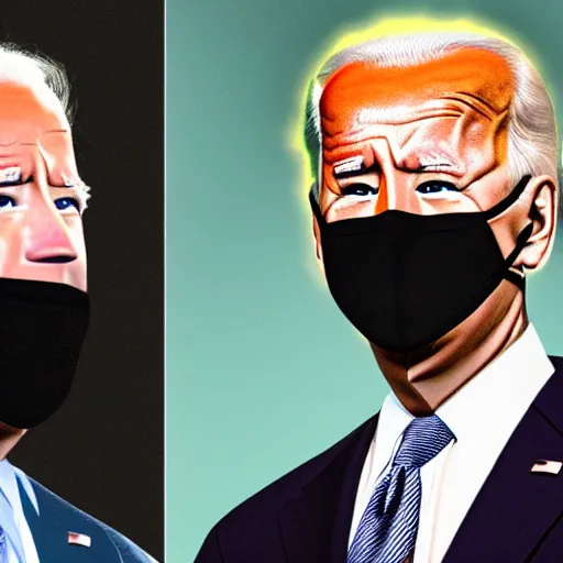 Image similar to Joe Biden as Alien