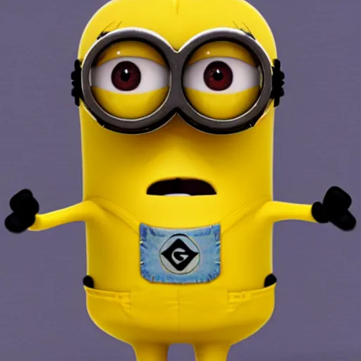 Image similar to a golden minion