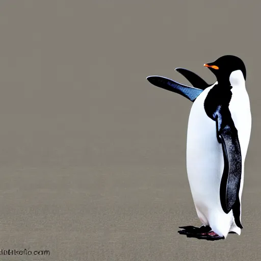 Image similar to the jedi penguin