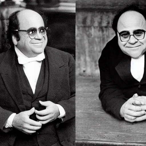 Prompt: Danny Devito in the 1830's