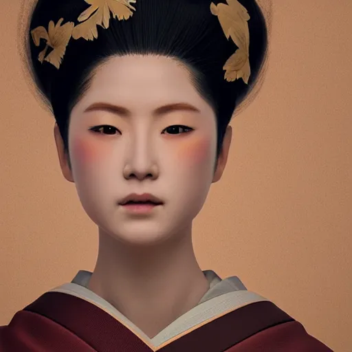 Prompt: hyperrealistic japanese geisha, by istvan sandorfi & thomas eakes & xiang duan, perfect facial symmetry, dim volumetric cinematic lighting, photorealistic, 8 k octane comprehensive render, post - processing, extremely hyper - detailed, intricate, lifelike texture, epic composition, masterpiece, identical to real robert lewandowski, stunning,