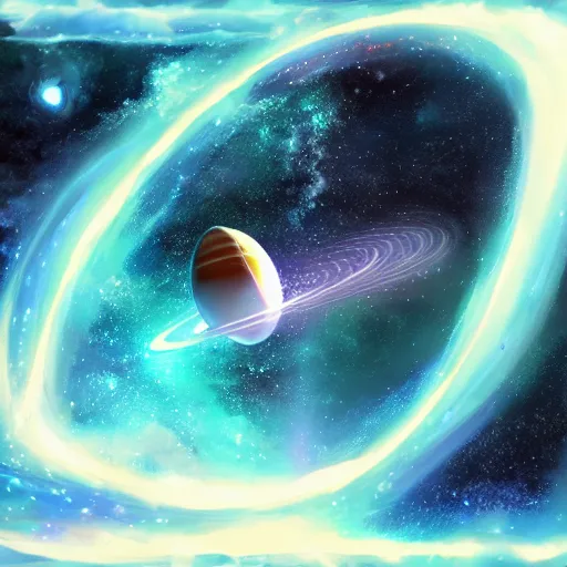 Image similar to space, the final frontier :: astronomy, astral, fantasy, spacescape :: anime concept art :: 16k resolution ::