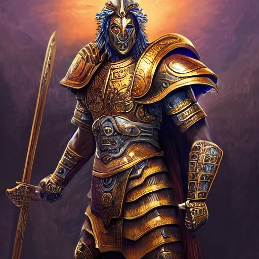 Prompt: highly detailed full body portrait of the god Ares in full hoplite armor, digital art, concept art, character art, cinematic lightning, bright colors, intricate, masterpiece, photorealistic, hiperrealistic, sharp focus, high contrast, Artstation HQ, DeviantArt trending, 4k UHD, Unreal Engine 5