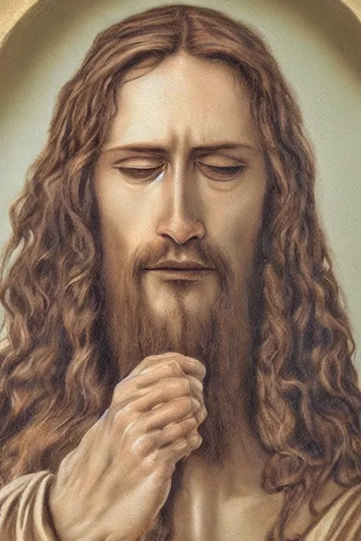 Prompt: jesus facepalm, photorealistic