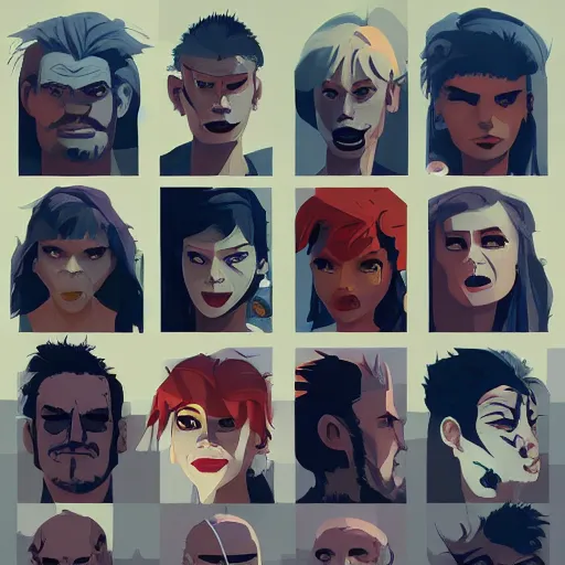 Image similar to face icon stylized minimalist mad max : fury road, loftis, cory behance hd by jesper ejsing, by rhads, makoto shinkai and lois van baarle, ilya kuvshinov, rossdraws global illumination