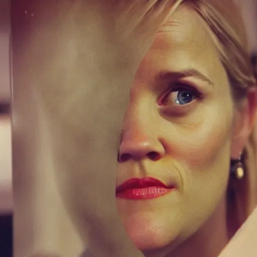 Image similar to a pile of rice double exposure reece witherspoon face