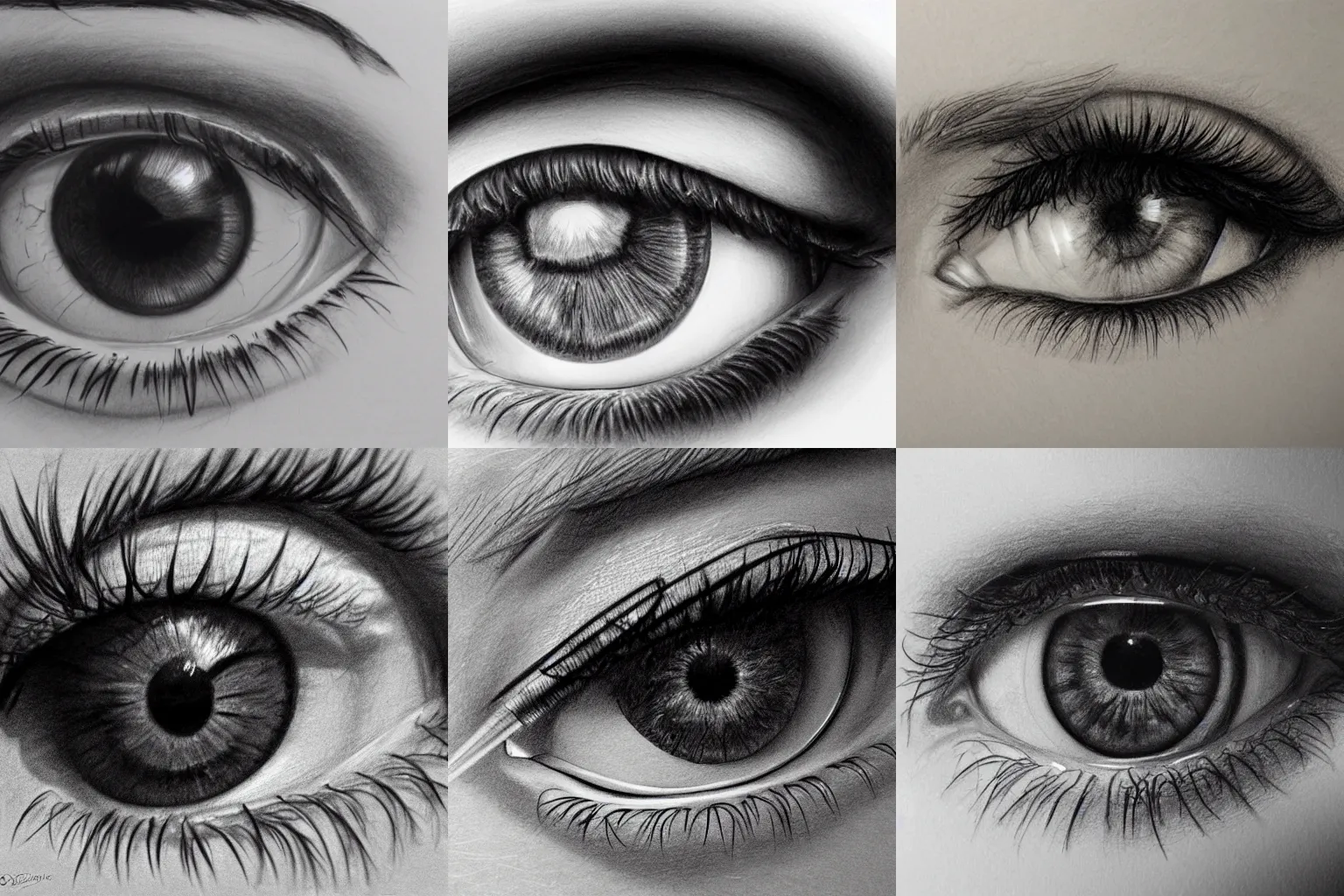 What's the best way to shade in and around the eyes on a realistic drawing?  - Quora