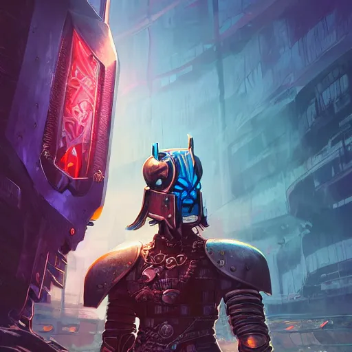 Image similar to cyberpunk viking helmet mask warrior goddess robot ninja fantasy, art gta 5 cover, official fanart behance hd artstation by jesper ejsing, by rhads, makoto shinkai and lois van baarle, ilya kuvshinov, ossdraws