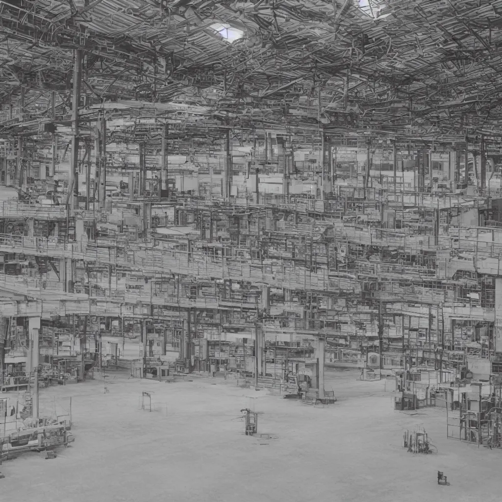 Image similar to industrial hall