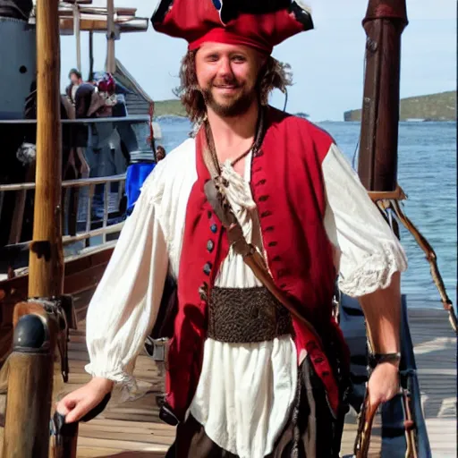 Image similar to christopher walkin as a pirate