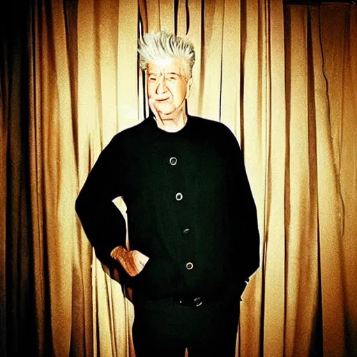 Image similar to “ david lynch movie still character portrait photo ”