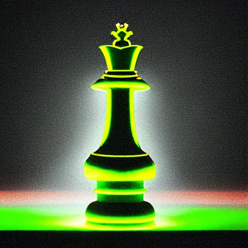 prompthunt: queen chess piece photo, beautiful skin of led point