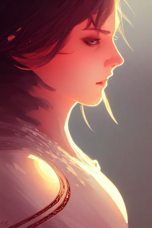 Image similar to a portrait of knight's dawn, fantasy, sharp focus, intricate, elegant, digital painting, artstation, matte, highly detailed, concept art, illustration, ambient lighting, art by ilya kuvshinov, artgerm, alphonse mucha, and greg rutkowski