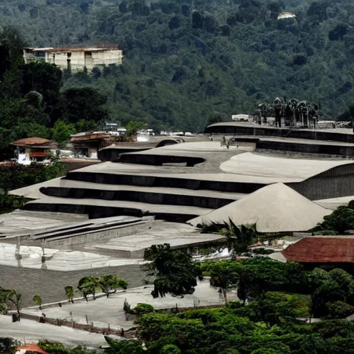 Prompt: photo of guatemala's national theatre designed by efrain recinos