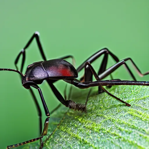 Prompt: a ant mantis hybrid, close up ( sony a 7 r iv, symmetric balance, polarizing filter, photolab, lightroom, 4 k, dolby vision, photography award )