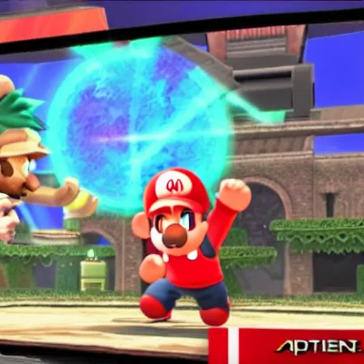 Image similar to among us makes it in to super smash bros