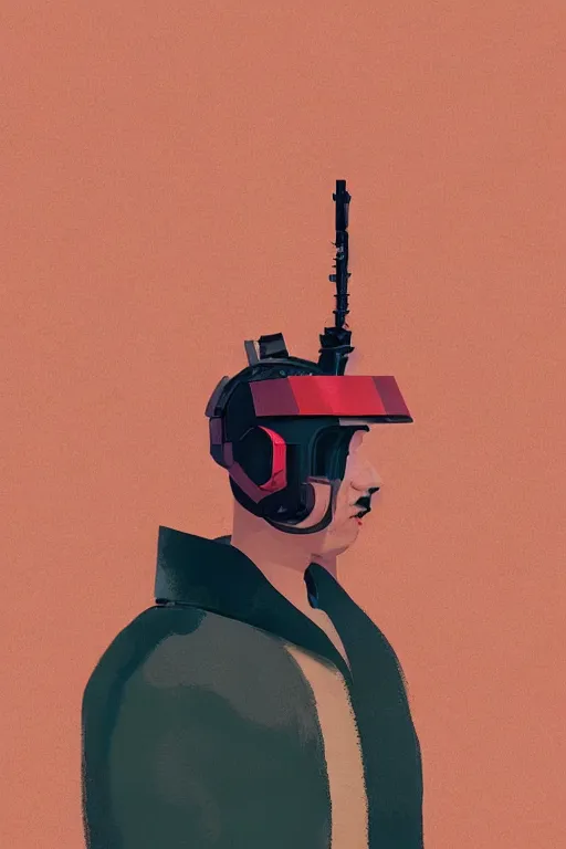 Prompt: full body karate kid, blade runner 2 0 4 9, scorched earth, cassette futurism, modular synthesizer helmet, the grand budapest hotel, glow, digital art, artstation, pop art, by hsiao - ron cheng