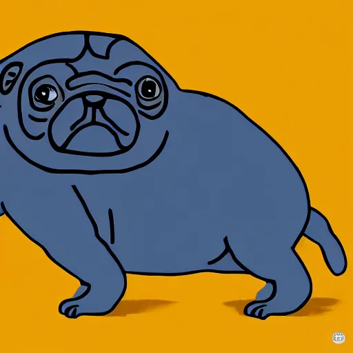 Prompt: A tardigrade with the eyes and mouth of a pug, national geographic-file-photograph, paywall-content, premium-award-winning, trending on artstation