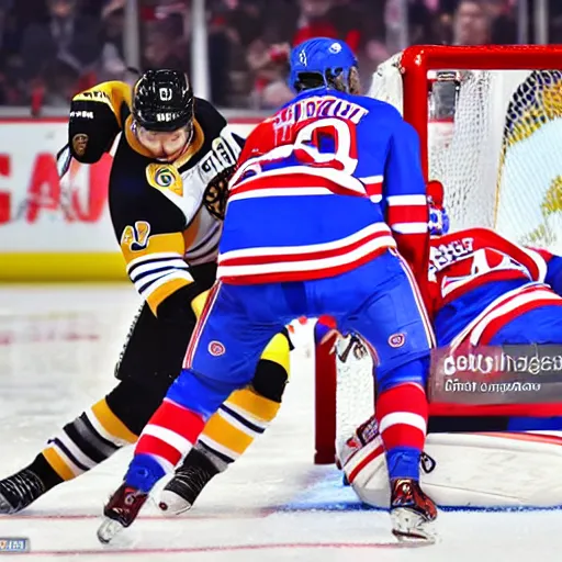 Image similar to montreal canadians vs boston bruins