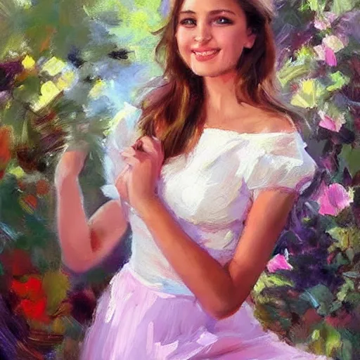 Image similar to painting by Vladimir Volegov