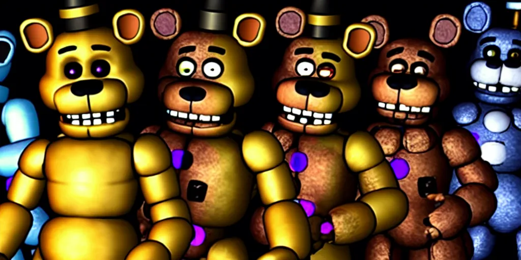 Image similar to Five nights at freddy's