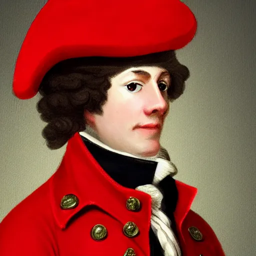 Prompt: A male 18th century British Redcoat Soldier wearing a tricorne hat, artstation, very detailed, award winning trending, historical, masterpiece, realism