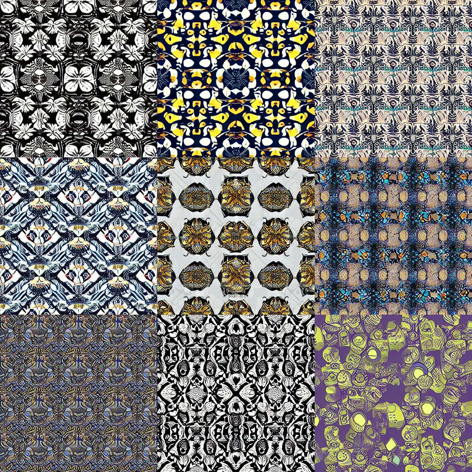 Prompt: a seamless pattern of elaborate and detailed iphones