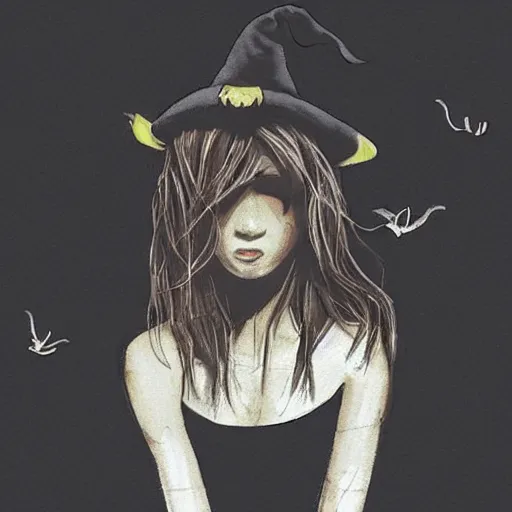 Prompt: “a perfect representation of a model witch”