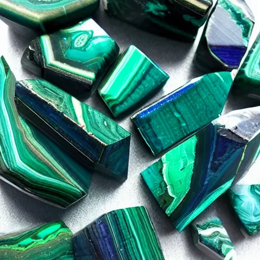 Image similar to azurite malachite quartz crystals