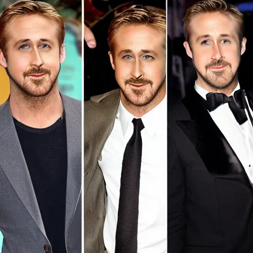 Image similar to ryan gosling sandwich