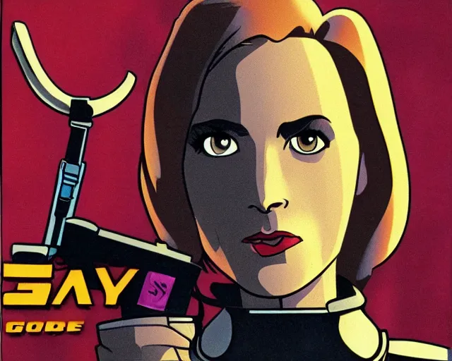 Prompt: dana scully in the GI.Joe (1983), animated cartoon series, sunbow and toei animation