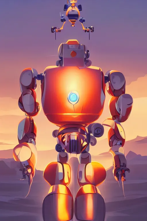 Image similar to metabots medabots medarotto medarot robot minimalist comics, behance hd by jesper ejsing, by rhads, makoto shinkai and lois van baarle, ilya kuvshinov, rossdraws global illumination ray tracing hdr radiating a glowing aura